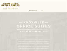 Tablet Screenshot of knoxvilleofficesuites.com